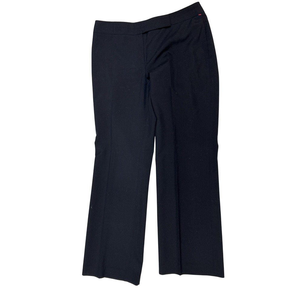 Ann Taylor Signature Fit Navy Blue Straight Leg Dress Pants Womens Size 6 Office